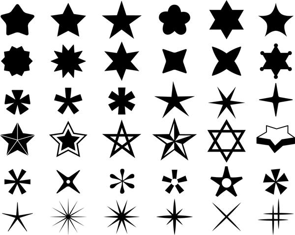 نمادهای ستاره