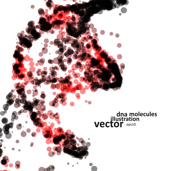 آینده نگر dna مولکول انتزاعی تصویر سلول