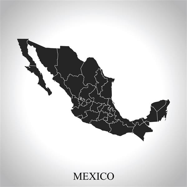 نقشه مکزیک