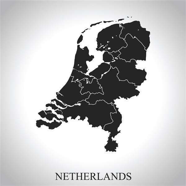 نقشه هلند