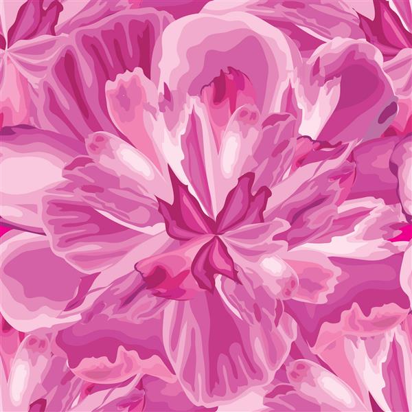 گلدان گل انتزاعی الگوی بدون درز زمینه بافت الگوی گرانژ کاشی آبرنگ گل بافت شبکه موج برای کاغذ دیواری سطح یا پوشش
