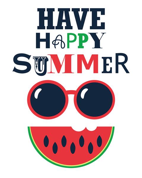 پوستر تابستان مبارک داشته باشید