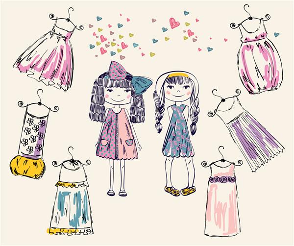 لباس های زیبا برای دختران کوچک