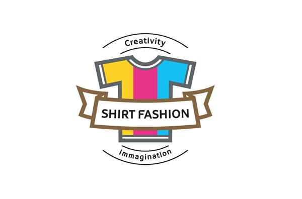 طرح نماد صفحه نمایش ابریشم پیراهن رنگارنگ خلاق