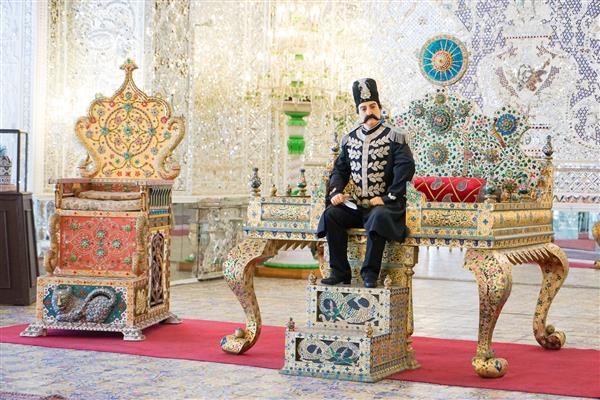 تهران ایران سالن اصلی کاخ گلستان مجموعه سلطنتی قاجار سابق در ایران و پایتخت ایران که دارای میراث جهانی است