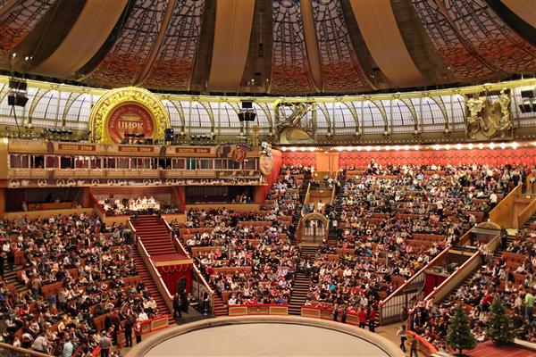 مسکو روسیه نمایش سال جدید در سیرک مسکو