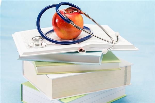کتاب پزشکی سیب و گوشی پزشکی سبک زندگی سالم تحقیقات پزشکی