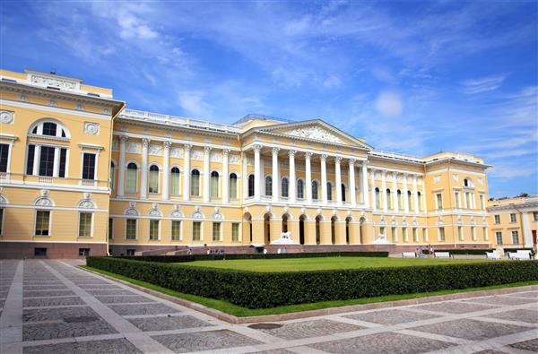موزه روسیه - کاخ میخائیلوفسکی در سن پترزبورگ روسیه