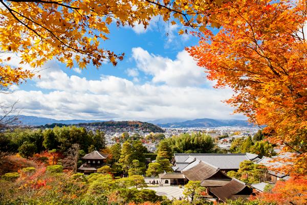 میراث جهانی - معبد غرفه نقره کیوتو ژاپن