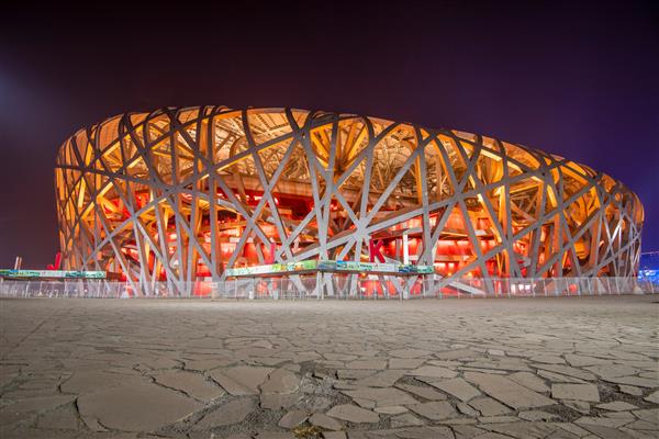 استادیوم المپیک پکن در پکن چین