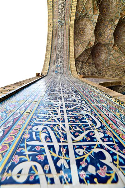 مسجد نصیرالملک یا مسجد صورتی شیراز استان فارس ایران