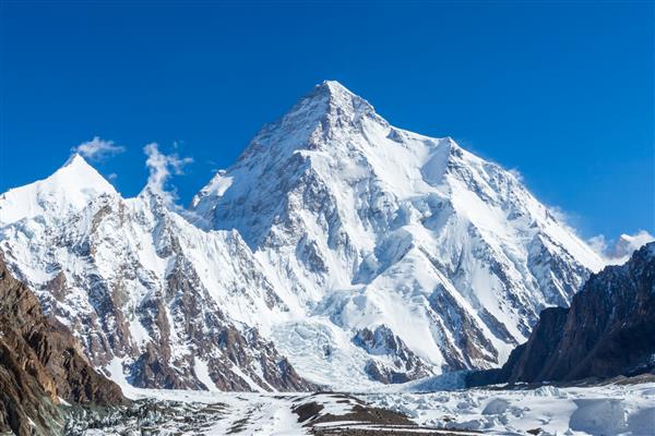 قله کوه دومین کوه مرتفع جهان کوهپیمایی پاکستان آسیا