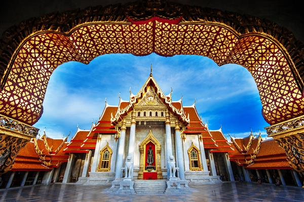 معبد مرمر بانکوک تایلند