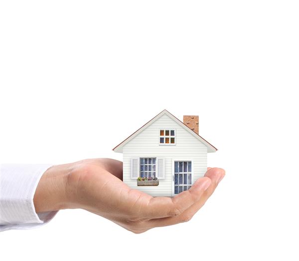خانه داری که نماینده مالکیت خانه و تجارت املاک و مستغلات است