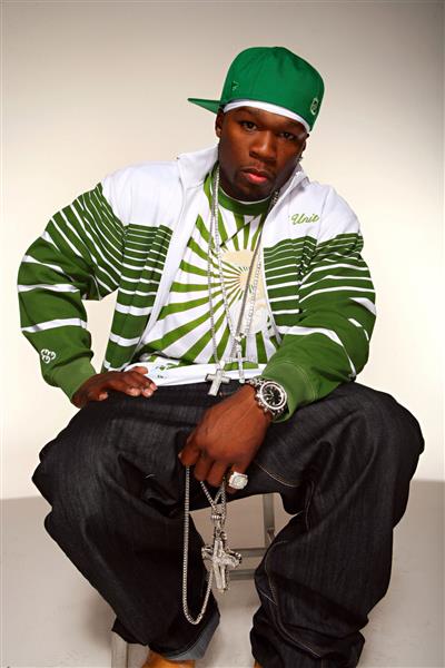 50 سنت معروف به کورتیس جکسون در حال عکس گرفتن برای یک عکس پرتره برای EXCLUSIVE PORTREITS 50 Cent لس آنجلس کالیفرنیا 15 مه 2007