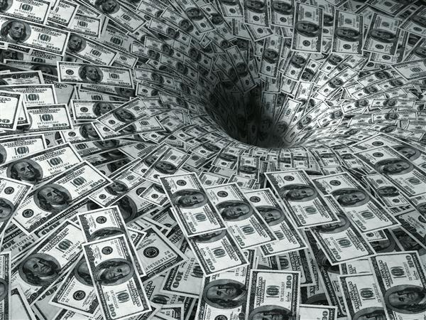 جریان دلار در سیاهچاله