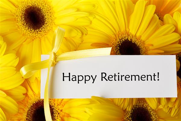 کارت پیام بازنشستگی مبارک با ژربرا زرد