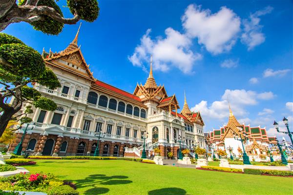 کاخ بزرگ سلطنتی در بانکوک آسیا تایلند