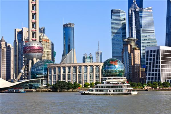 شانگهای چین حاشیه رودخانه هوآنگپو