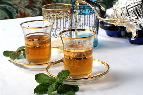 چای نعناع سنتی مراکشی