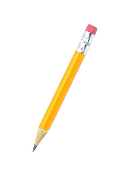 مداد سربی که روی زمینه سفید قرار دارد