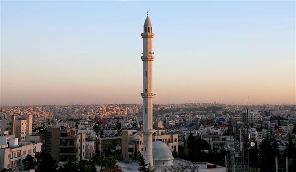 معماری مساجد در امان اردن خاورمیانه