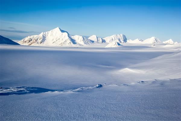 زمستان قطب شمال در جنوب اسپیتسبرگن