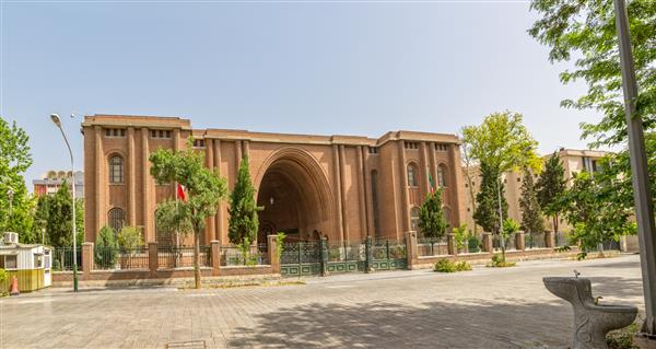 تهران ایران بنای موزه ملی باستان شناسی ایران