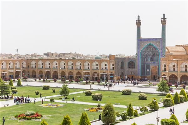 اصفهان ایران مسجد امام در میدان نقش جهان در اصفهان ایران
