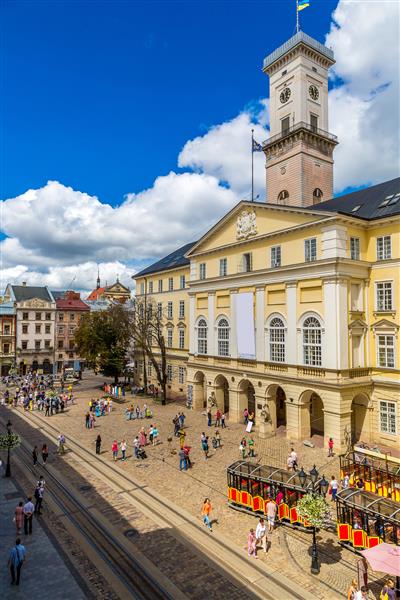 میدان بازار - مرکز تاریخی و گردشگری لووف اوکراین مرکز تاریخی Lviv