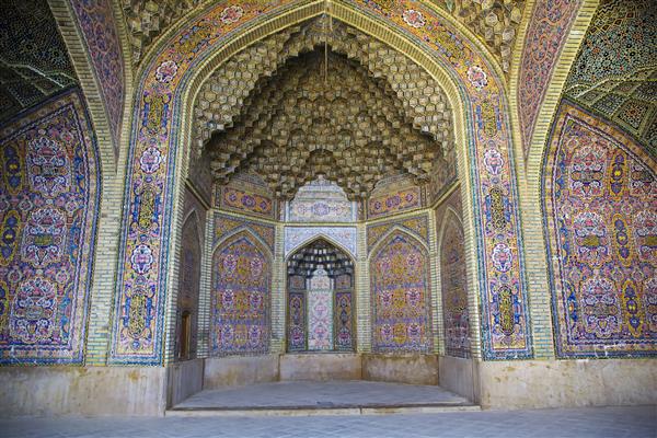 مسجد نصیرالملک در شیراز ایران