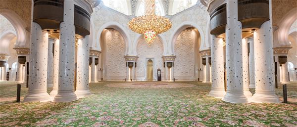 مسجد جامع شیخ زاید از ابوظبی