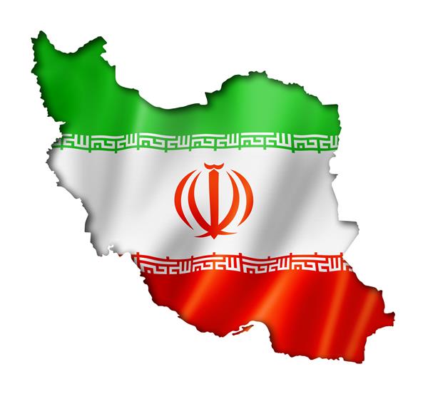 نقشه پرچم ایران