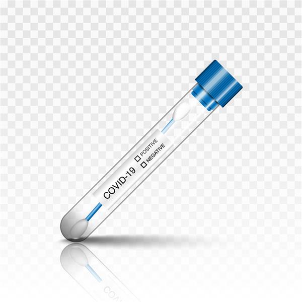 نمونه جوانه پنبه آلوده به کروناویروس کووید 19 در لوله آزمایش