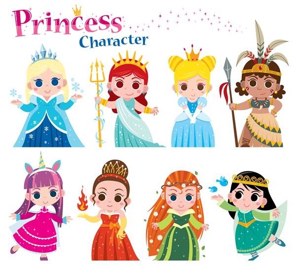 کارتونی شاهزاده خانم مجموعه زیبا