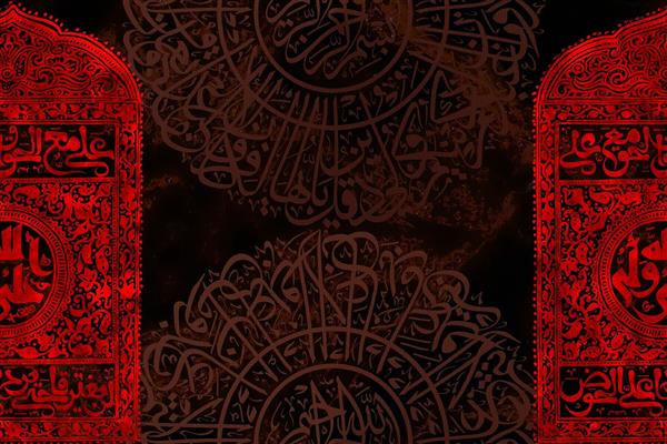 دایره آیات قرآن دیجیتال آرت اثر ساناز ملکی