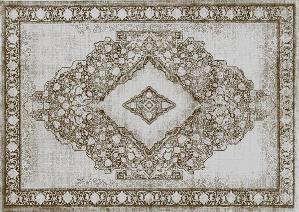 قالیچه فرش ایرانی طرح پارچه فرش