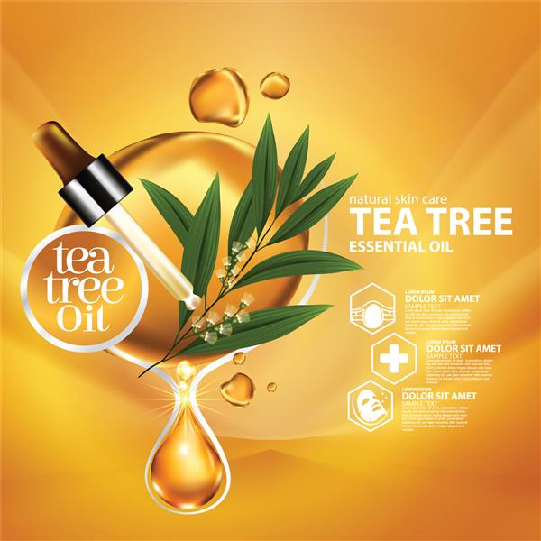 روغن درخت چای طبیعت مراقبت از پوست آرایشی