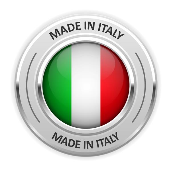 مدال نقره ساخت ایتالیا با پرچم