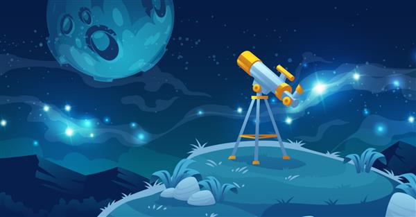 تلسکوپ برای تصویرسازی اکتشاف فضا
