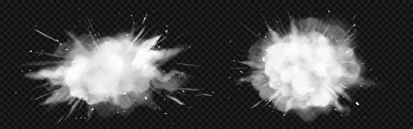انفجار پودر سفید انفجار برف با ذرات یخ در حال پرواز و دانه های برف