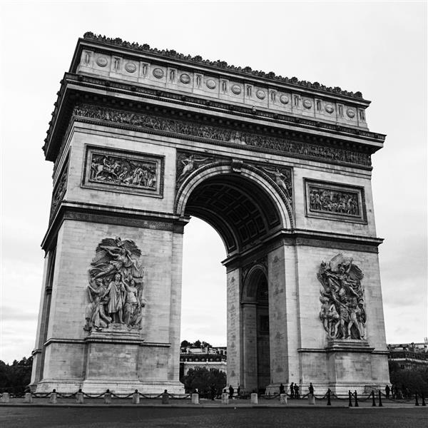 Arc de Triomphe de létoile در پاریس فرانسه