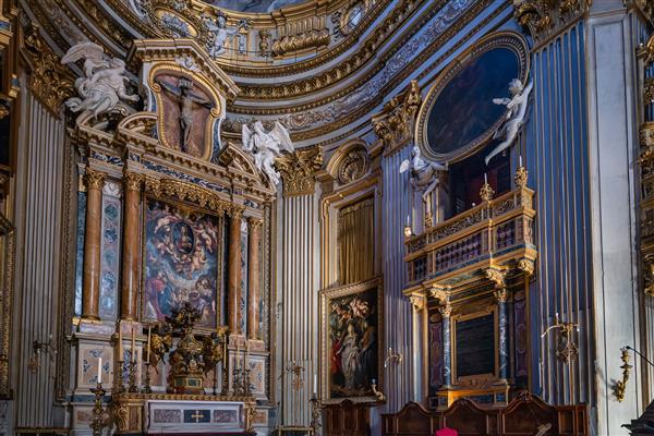 سانتا ماریا در والیسلا یا کیزا نووا کلیسایی در رم ایتالیا