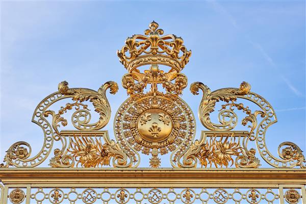 دروازه های طلایی ورودی کاخ ورسای