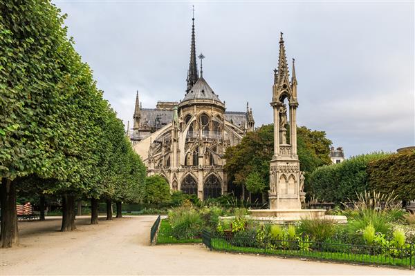کلیسای جامع نوتردام پاریس پاریس فرانسه