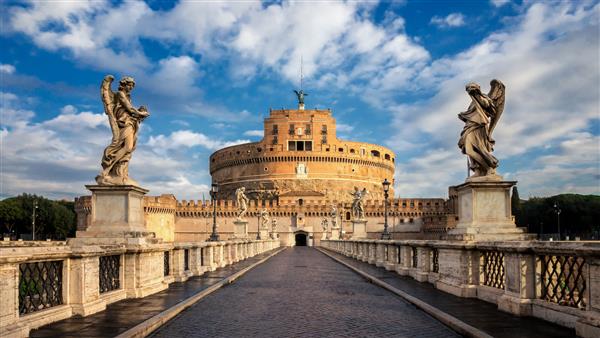 کاستل سنت آنجلو در رم ایتالیا