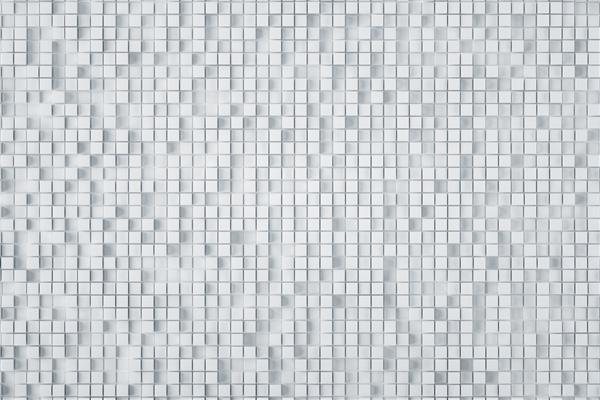 دیوار سفید انتزاعی ساخته شده از مکعب طراحی گرافیکی مدرن رندر سه بعدی تصویر سه بعدی فضای کپی