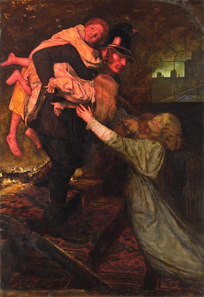 نقاشی نجات اثر جان اورت میلت