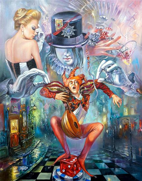 نقاشی سیرک اثر ویتالی زوک