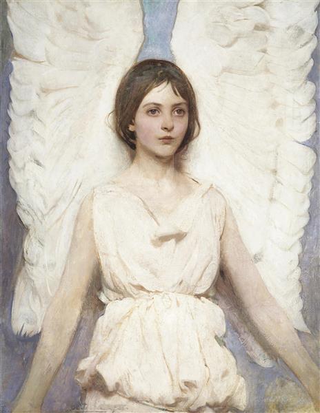 نقاشی فرشته اثر ابوت هندرسون تایر
